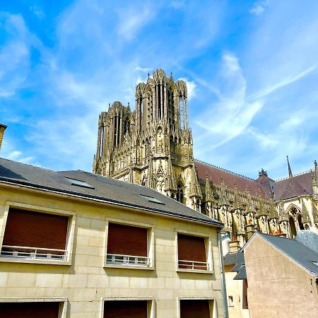 Duomo - Hypercentre Cathedrale Avec Exterieur Lägenhet Reims Exteriör bild