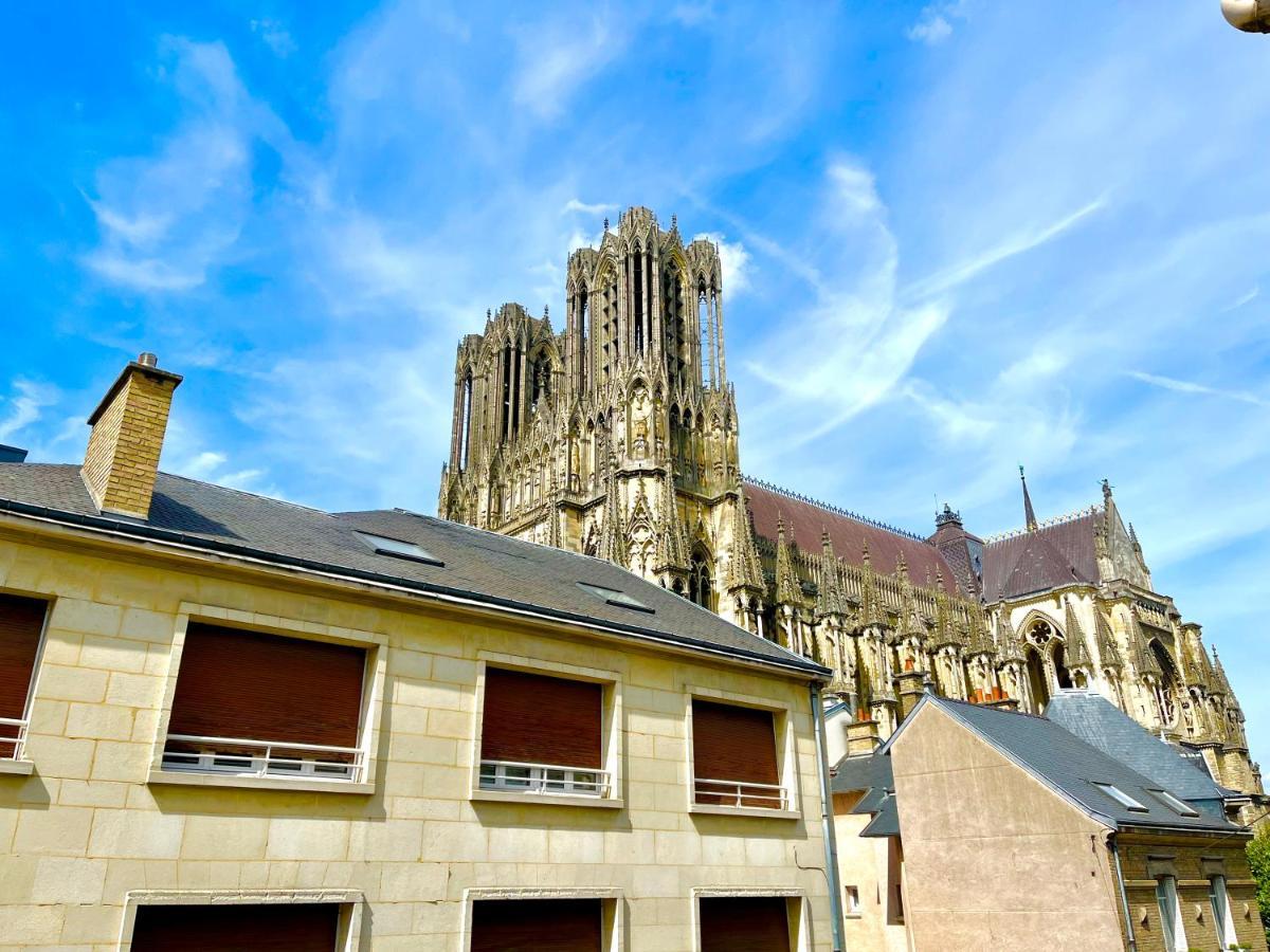 Duomo - Hypercentre Cathedrale Avec Exterieur Lägenhet Reims Exteriör bild